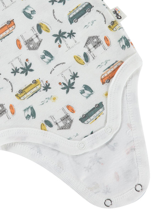 Civil Baby Safari Empirme 0-24 Ay Çıtçıtlı Badi - Ekru