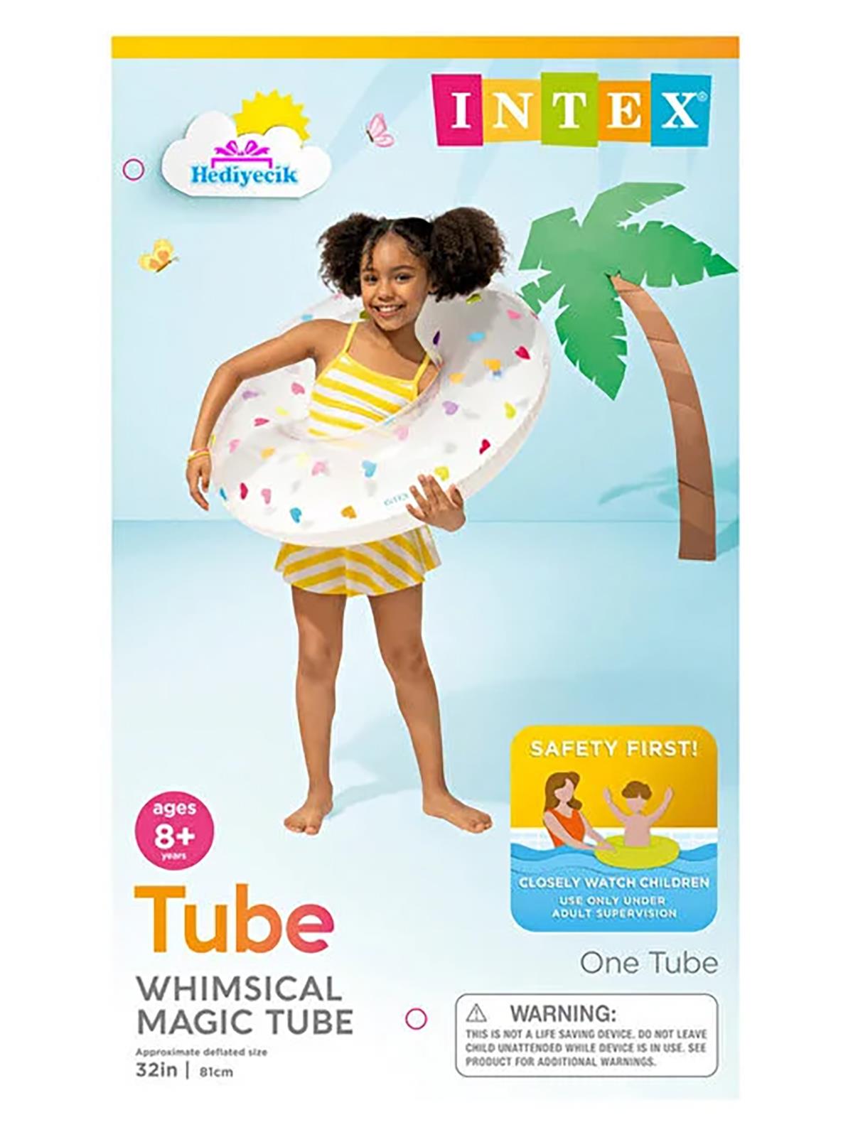 İntex Desenlı Sımıt 3 Ast 81 Cm. 8+Yas - Beyaz
