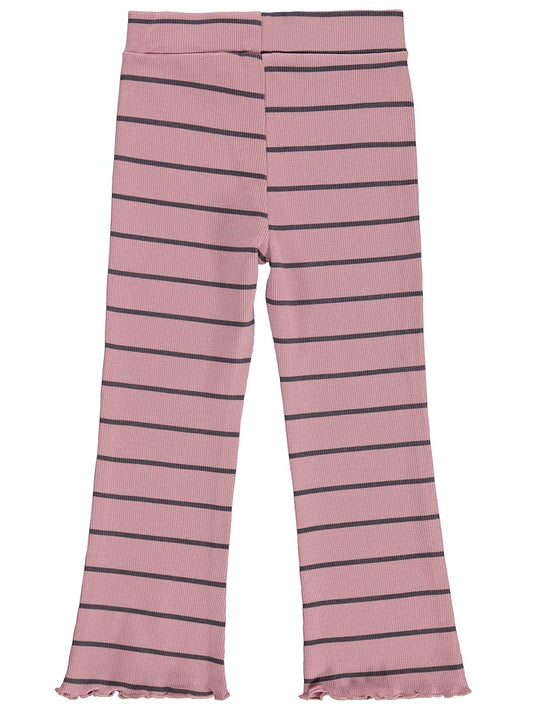 Civil Girls Çizgili 2-5 Yaş Tayt - Pembe