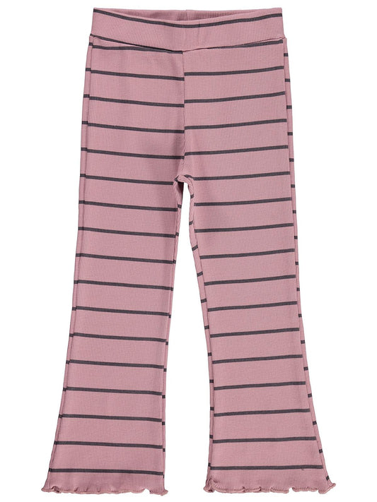 Civil Girls Çizgili 2-5 Yaş Tayt - Pembe