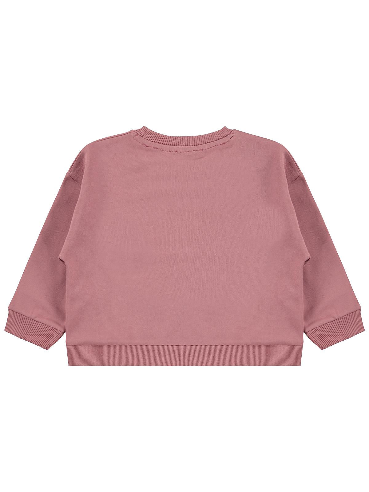 Civil Girls Love Baskılı 2-5 Yaş Sweatshirt - Pembe