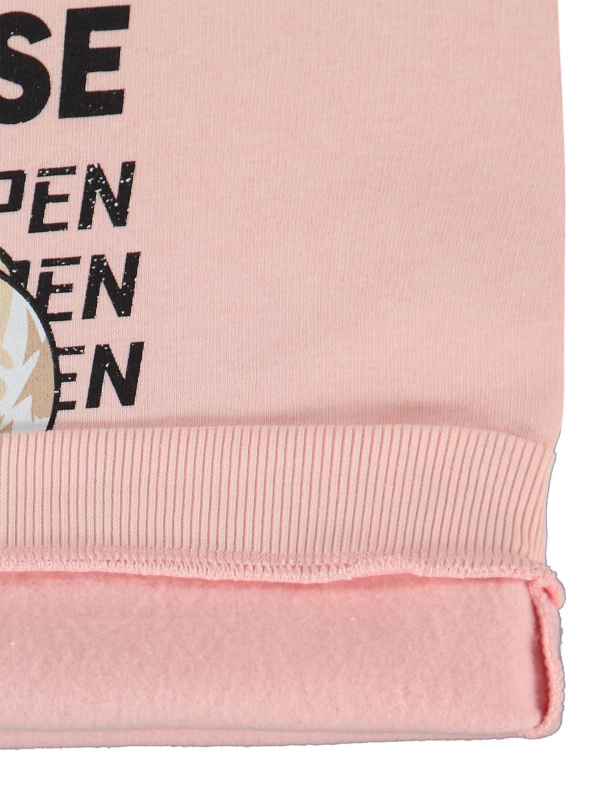 Civil Girls Tavşan Baskılı 10-13 Yaş Sweatshirt - Pembe