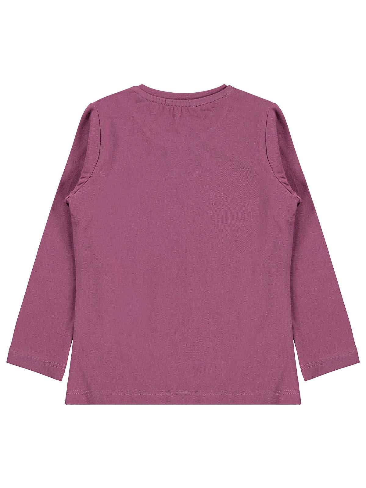Civil Girls Forever Chill Baskılı 6-9 Yaş Sweatshirt - Lila