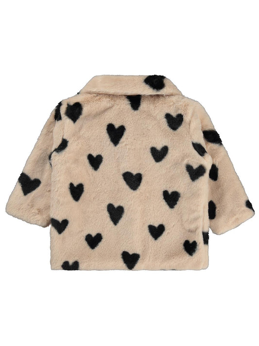 Dofi Baby Peluş 6-18 Ay Hırka - Bej