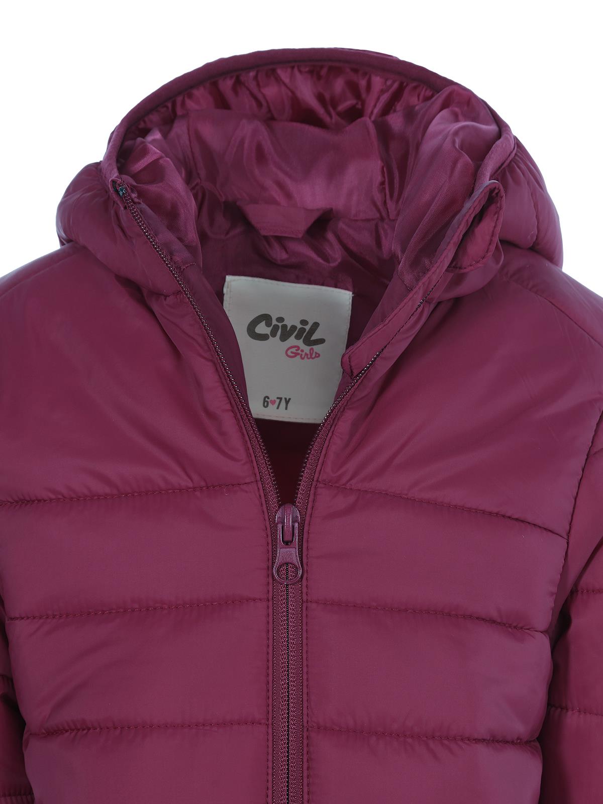 Civil Girls Basic 6-9 Yaş Mont - Bordo