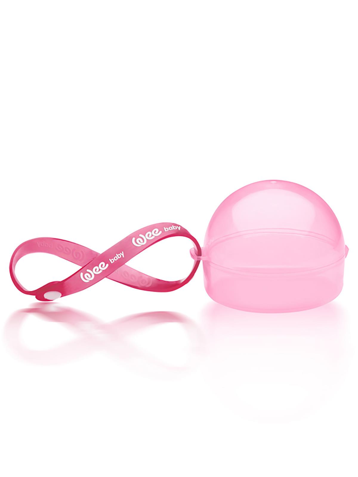 Wee Baby Emzik Saklama Kutusu  - Pembe
