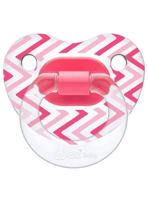 Wee Baby Sılıkon Desenlı 6 18 Ay Emzık - Pembe