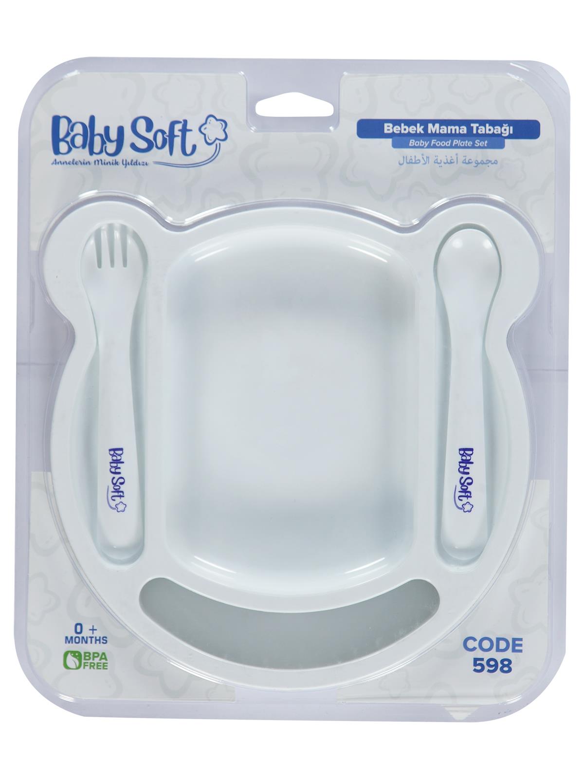 Baby Soft Mama Tabagı Seti - Beyaz
