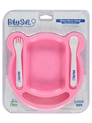 Baby Soft Mama Tabagı Seti - Pembe