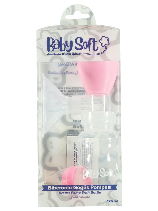 Baby Soft Manuel Gögüs Pompası - Pembe