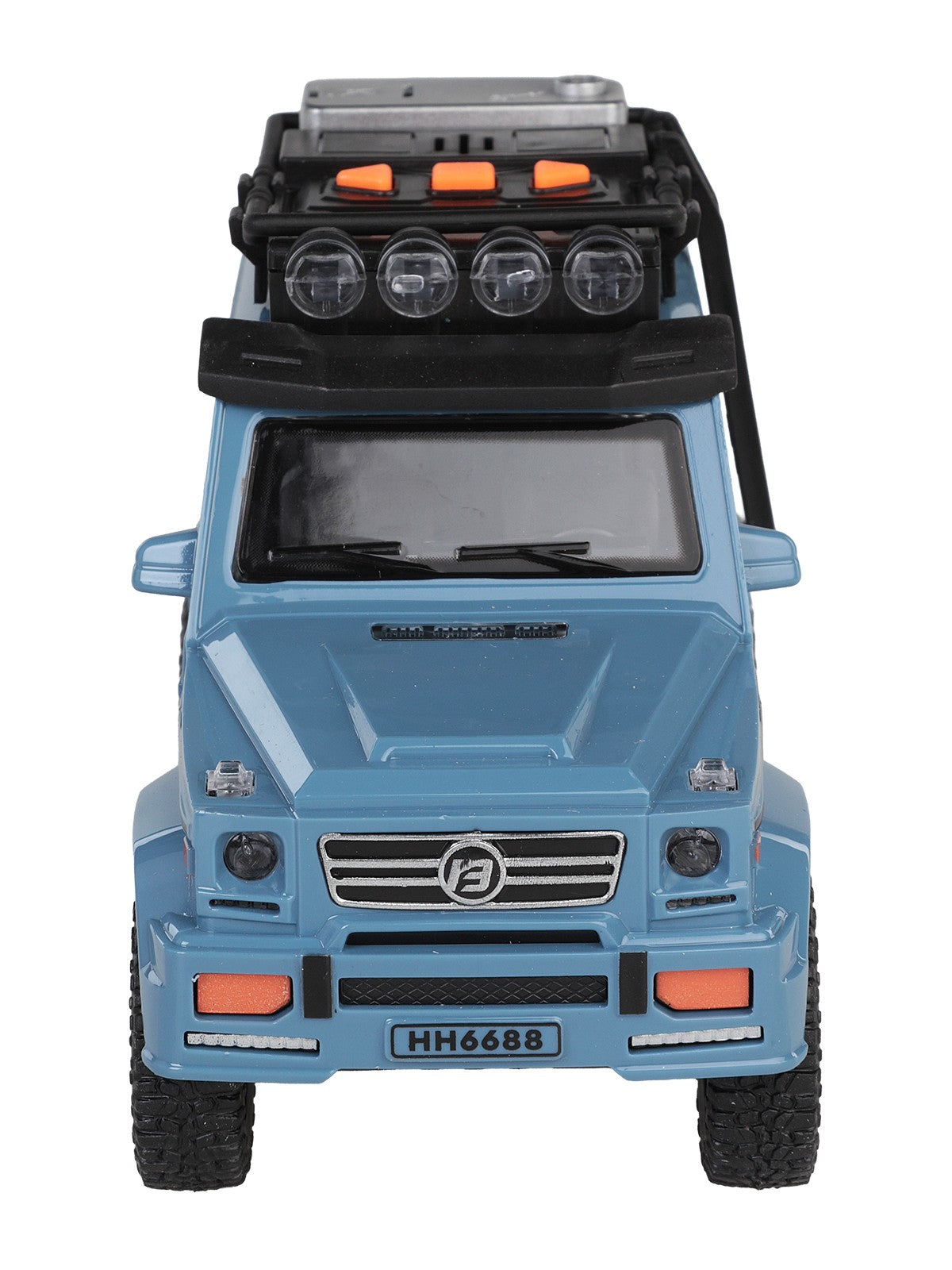 Vardem Kutulu Sürtmeli Işıklı Müzikli Off-Road Lüks Araba - Mavi