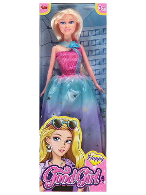 Vardem 29Cm Manken Bebek+Kutu - Fusya