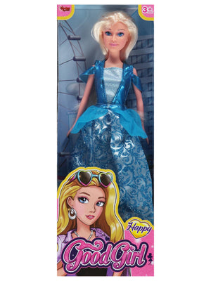 Vardem 29Cm Manken Bebek+Kutu - Mavi