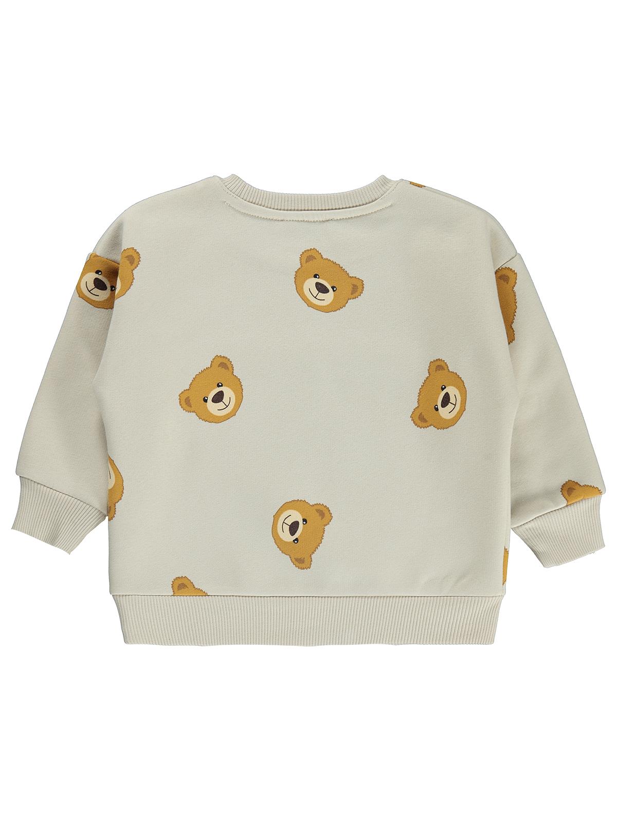 Civil Boys Teddy Empirmeli 2-5 Yaş Sweatshirt - Bej