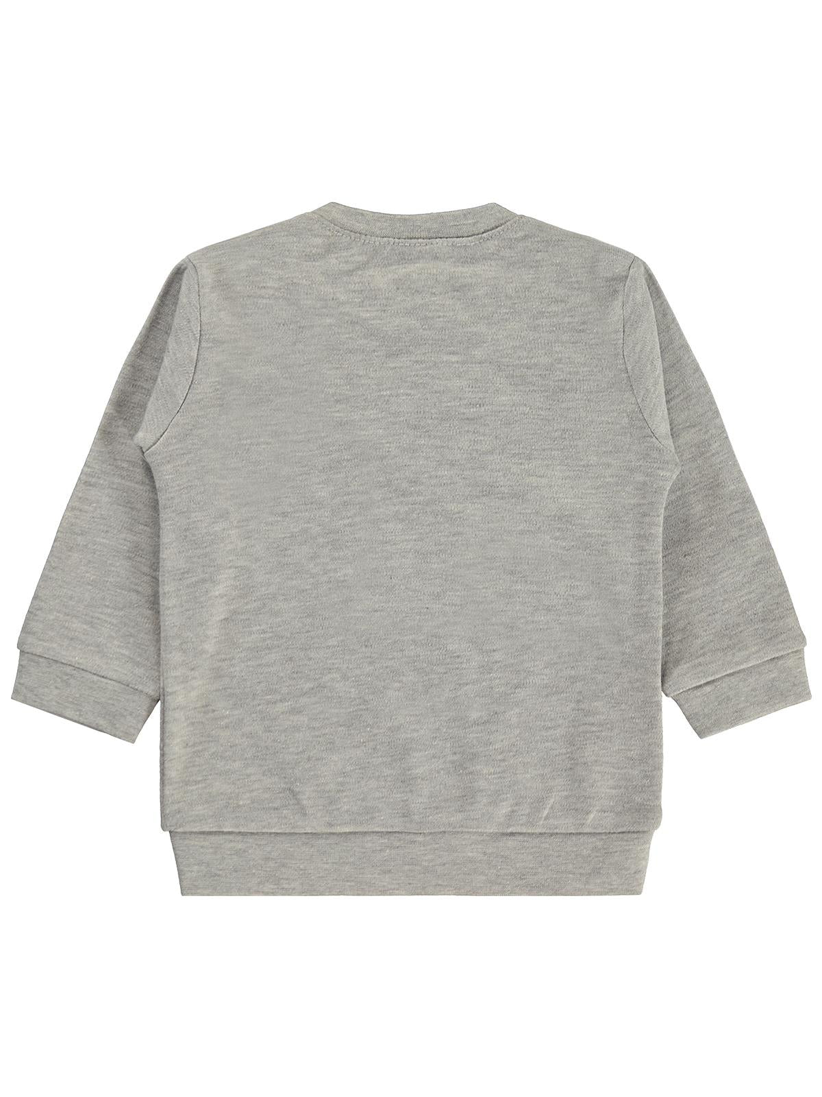 Civil Baby Tilki Baskılı 6-18 Ay Sweatshirt - Gri