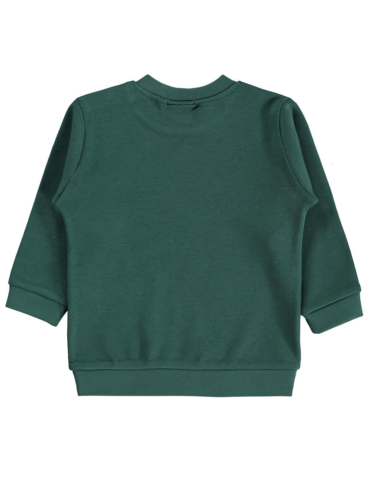 Civil Baby Tilki Baskılı 6-18 Ay Sweatshirt - Yeşil