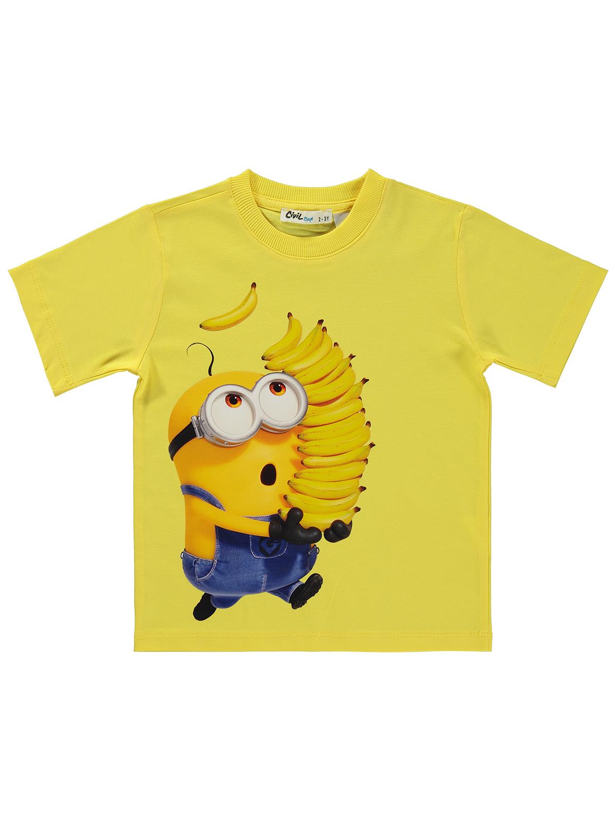 Minions 2-9 Yaş Tişört - Sarı