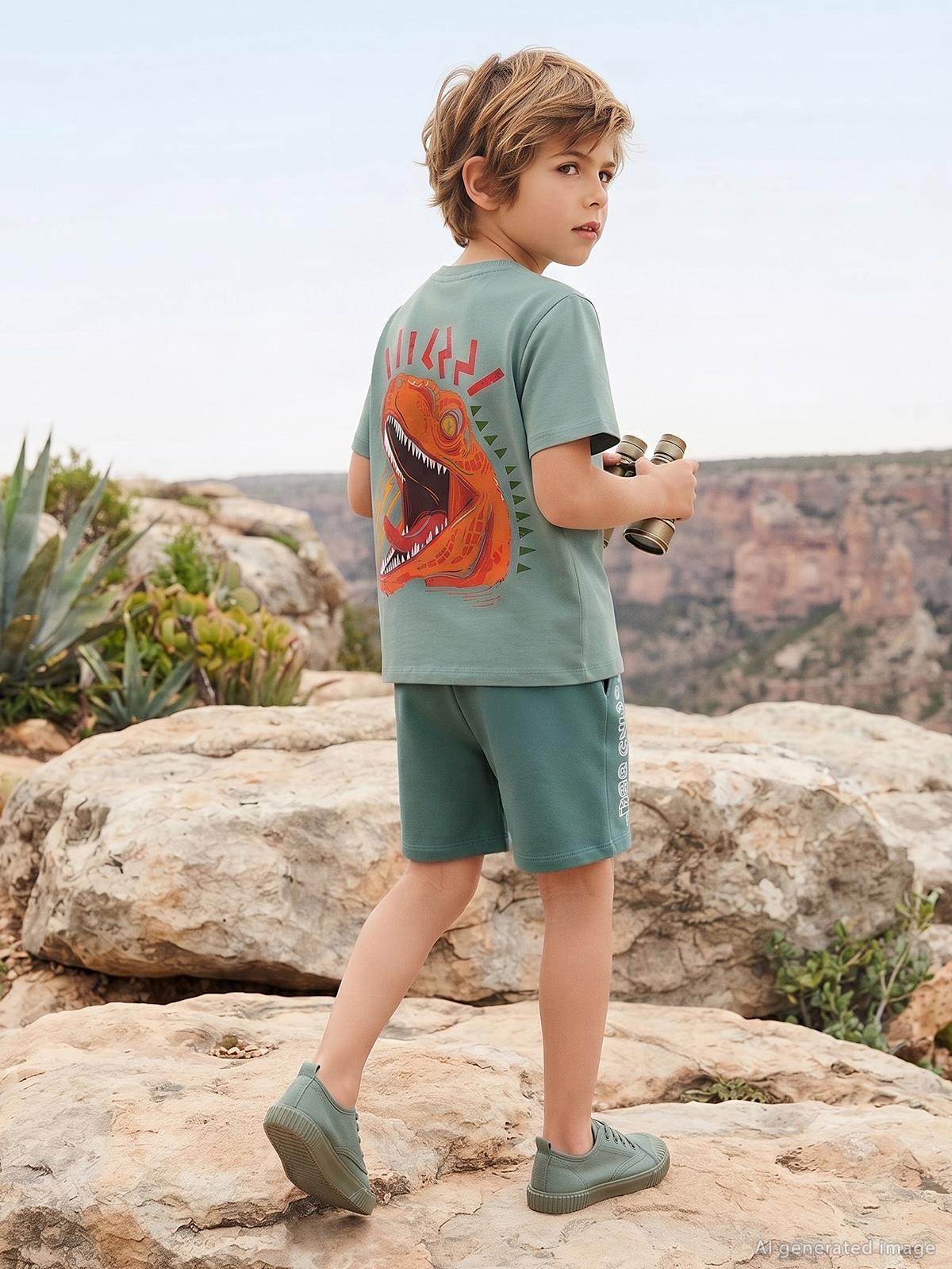 Jurassic World 2-9 Yaş 2 Li Takım - Yeşil