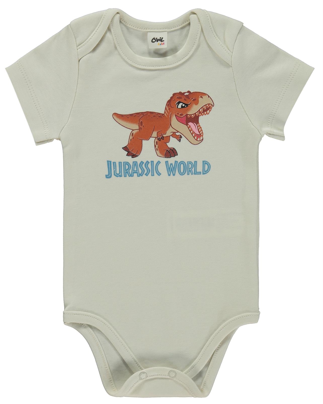 Jurassic World 6-18 Ay Çıtçıtlı Badi - Ekru
