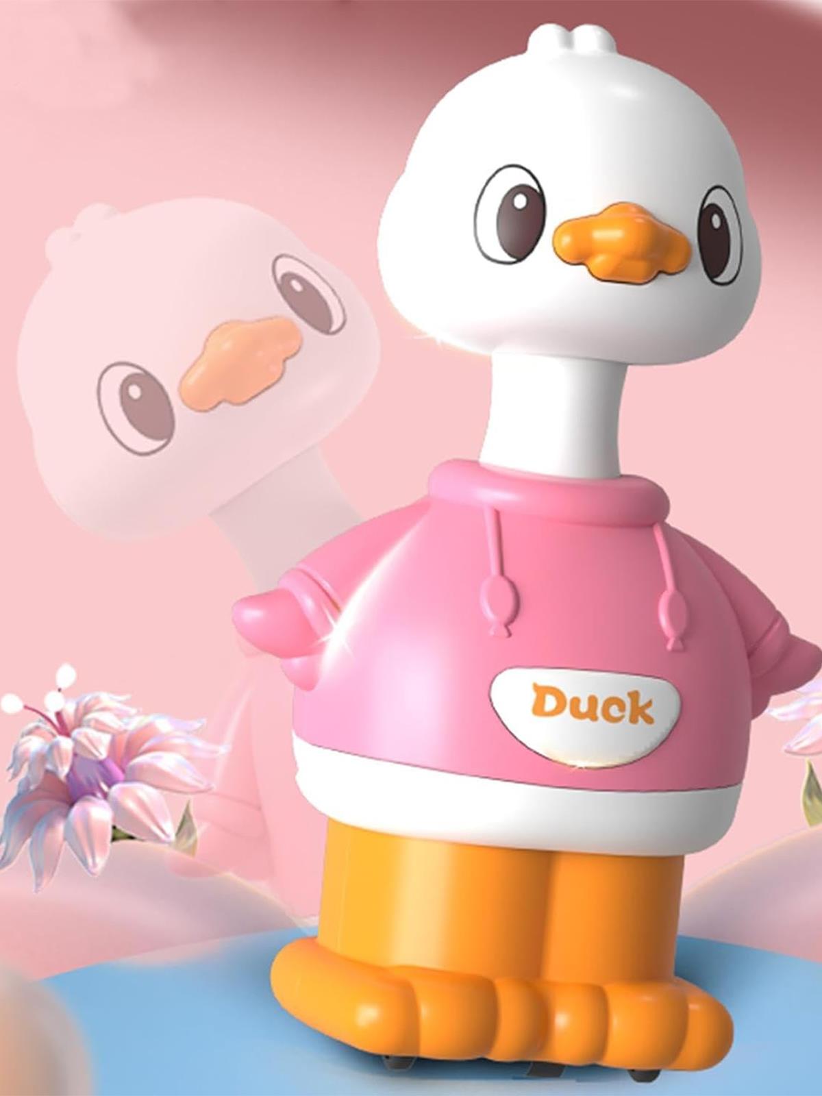 Canem Oyuncak Küçük Displayde Bas Bırak Ördek - Pembe
