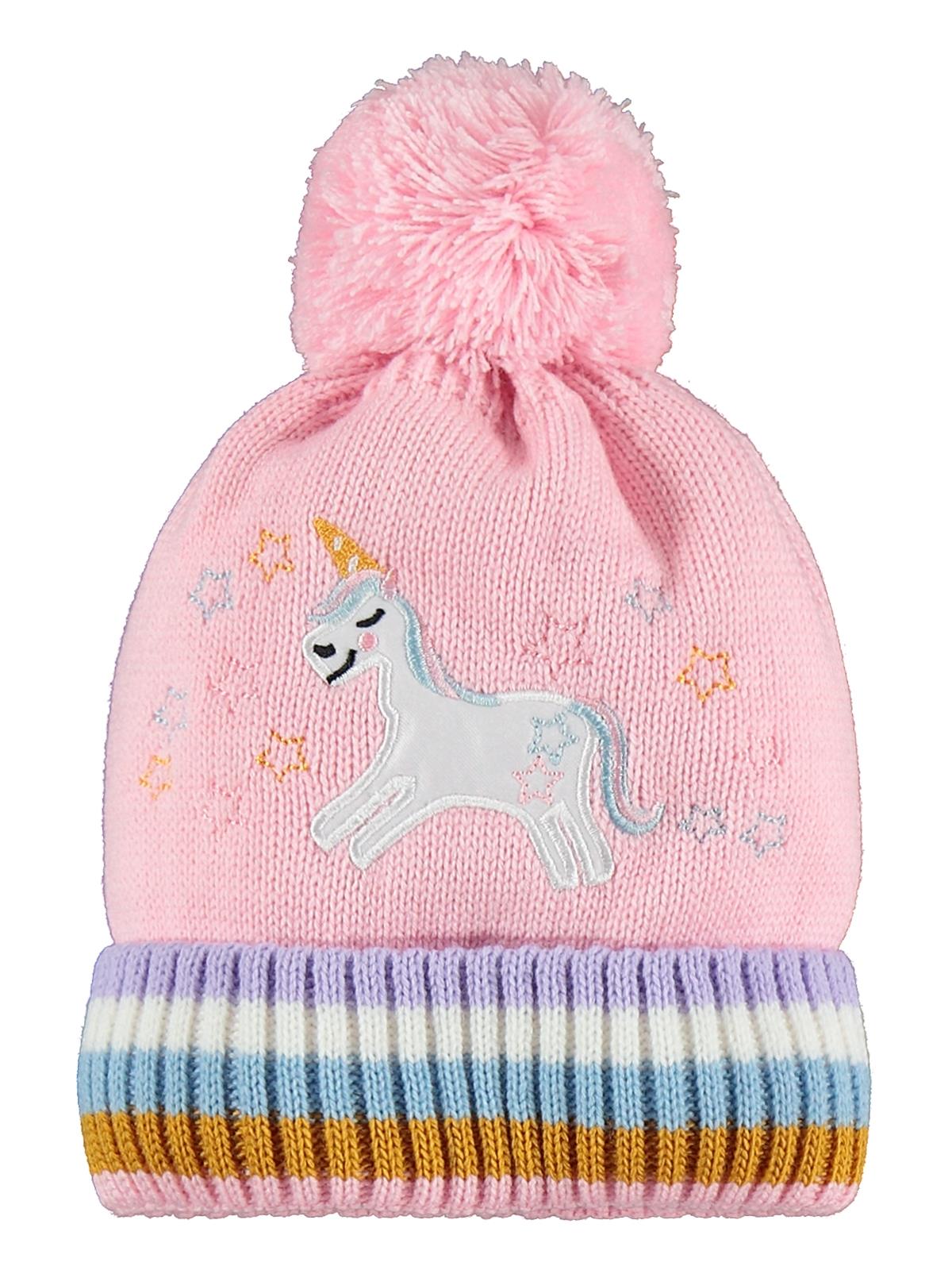 Civil Baby 6-18 Ay Atkı Bere Eldiven Set - Pembe