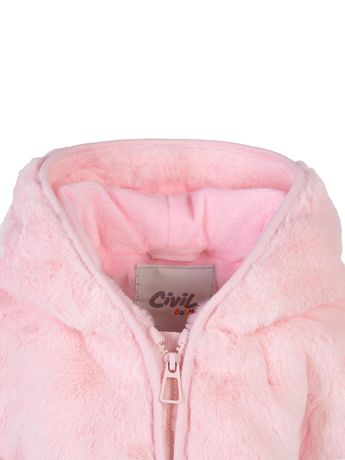 Civil Baby Fermuarlı Kuzu 6-18 Ay Mont - Pembe