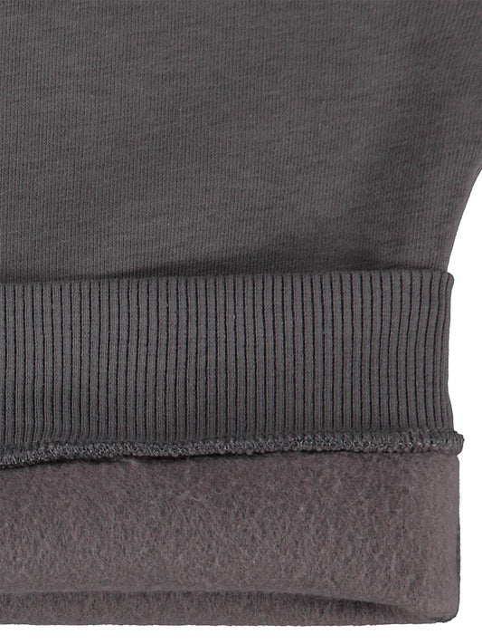 Civil Erkek Çocuk Sevimli Rakamlar Baskılı Sweatshirt Km | 3 İp | Okul Kreş ve Günlük Kullanım - Gri