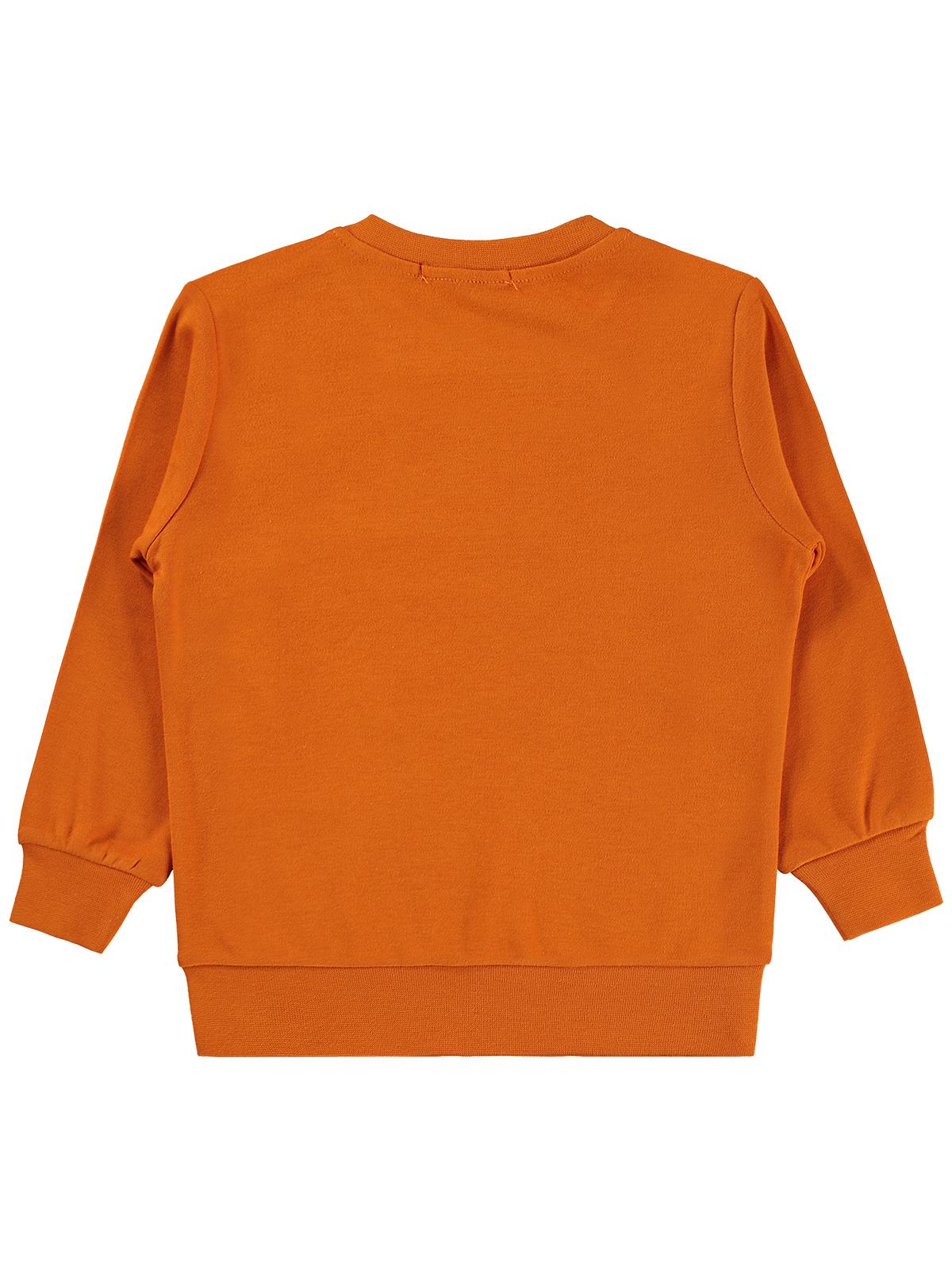 Civil Boys Erkek Çocuk Great Baskılı 2-5 Yaş Sweatshirt  - Turuncu