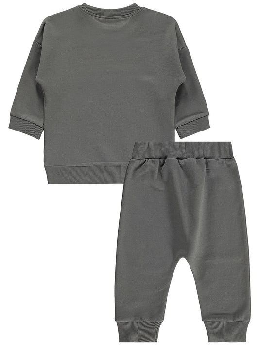 Civil Baby Basic 6-18 Ay Takım - Gri