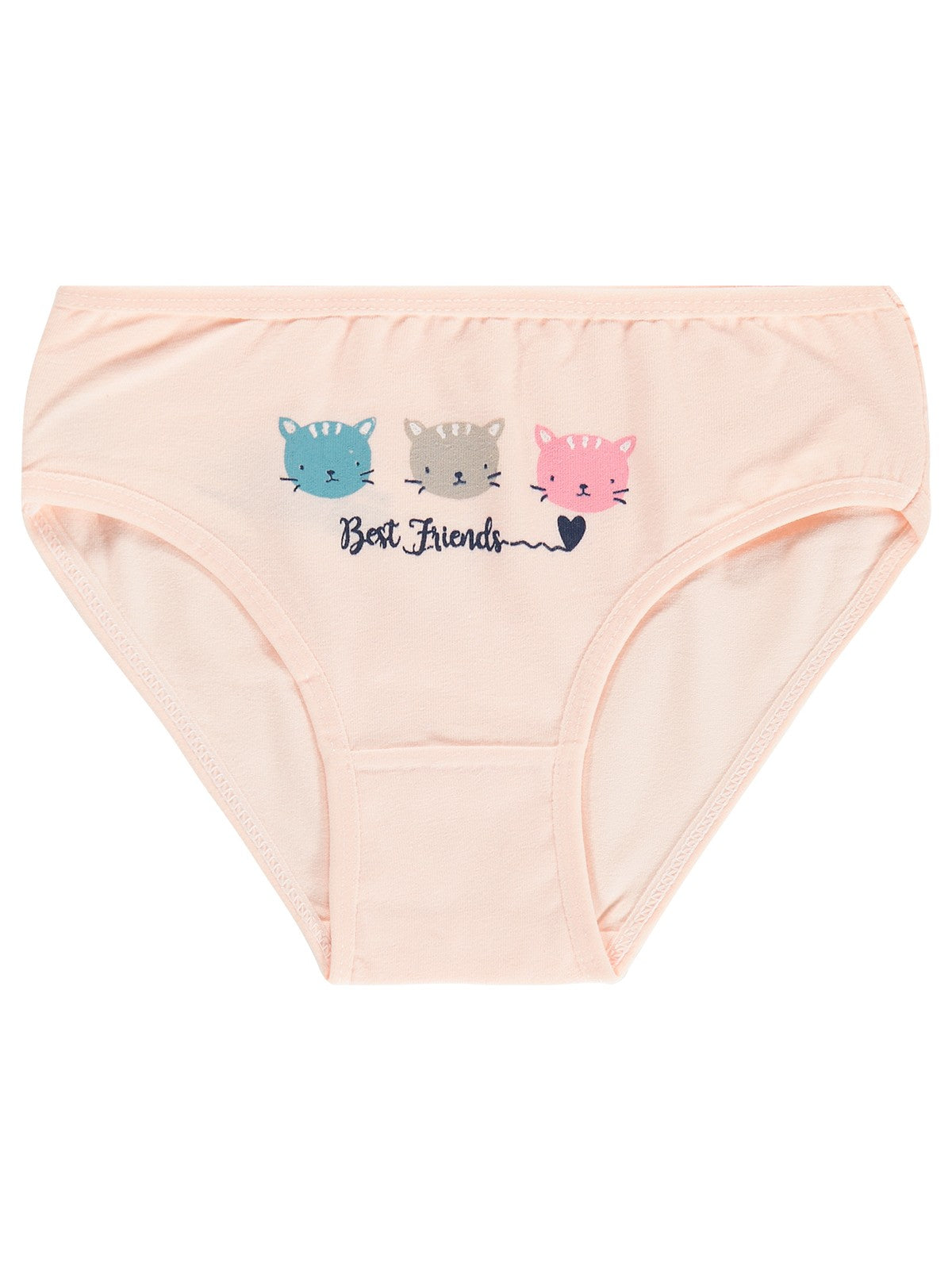 Civil Girls Best Cat 2-12 Yaş Kız Çocuk 2'li Külot