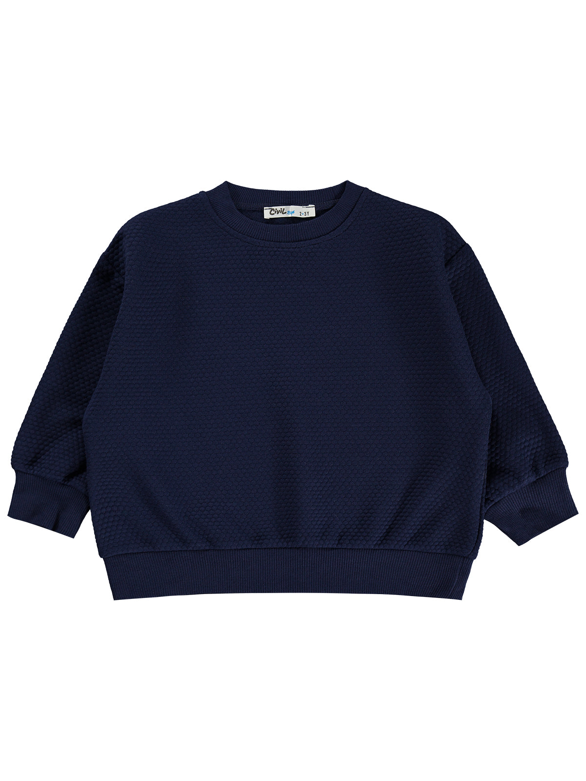 Civil Boys Petek Kumaşlı 2-5 Yaş Sweatshirt - Lacivert