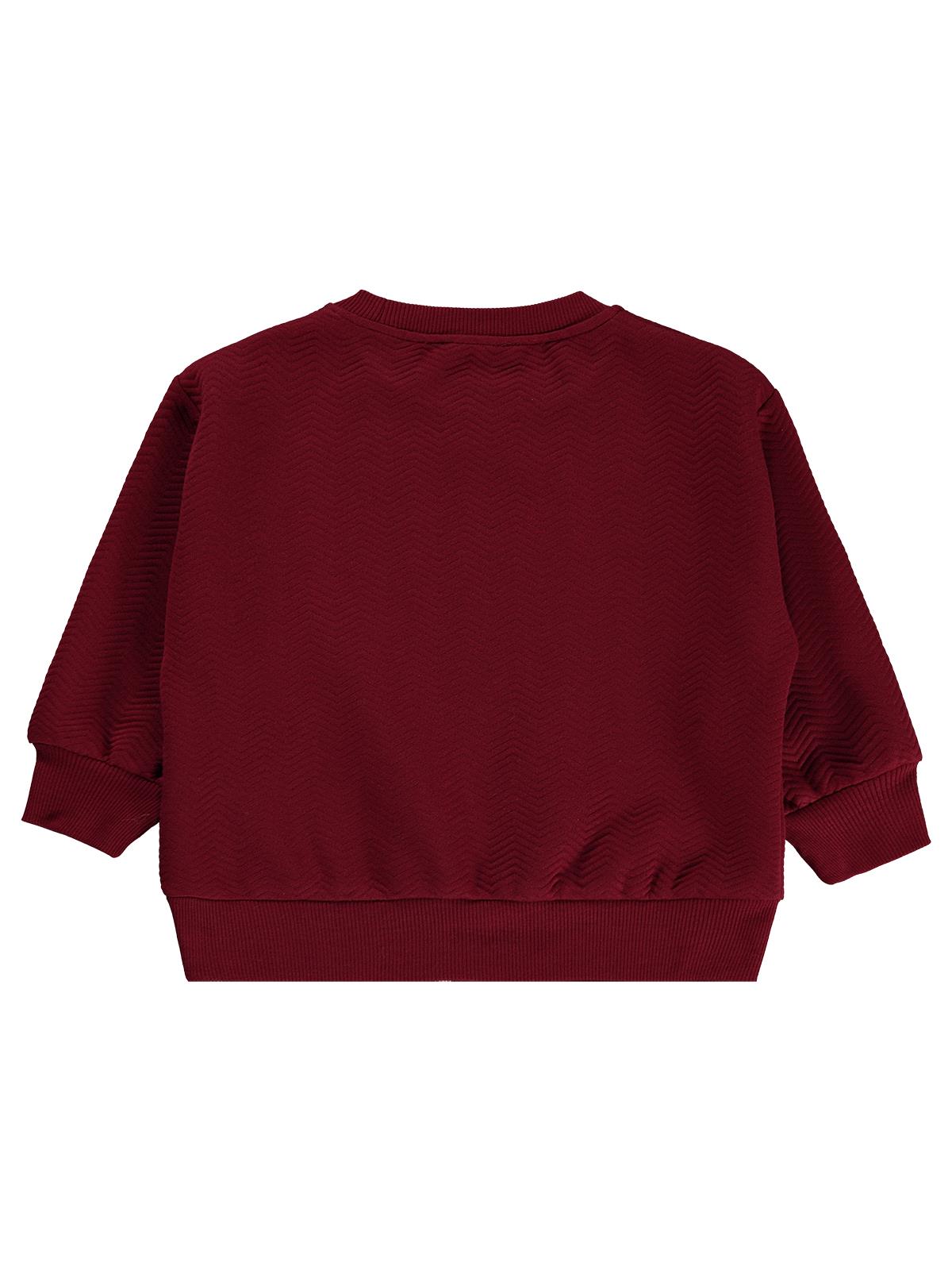 Civil Boys Çizgili 2-5 Yaş Sweatshirt - Bordo
