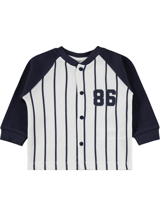 Civil Baby 86 Baskılı 6-18 Ay Pijama Takımı - Lacivert