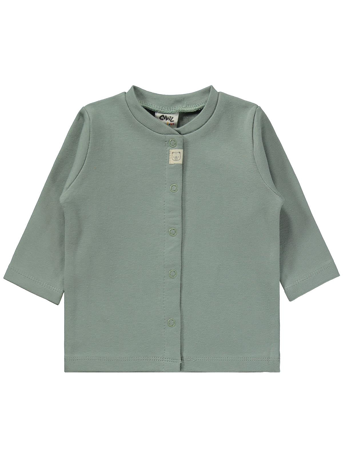 Civil Baby Düz 1-6 Ay Pijama Takımı - Yeşil