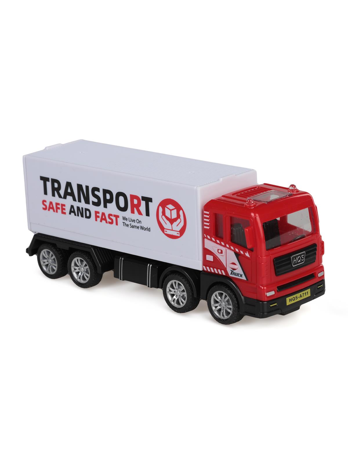 Vardem Surtmelı Metal 1:50  Kapalı Kasa Kamyon - Beyaz