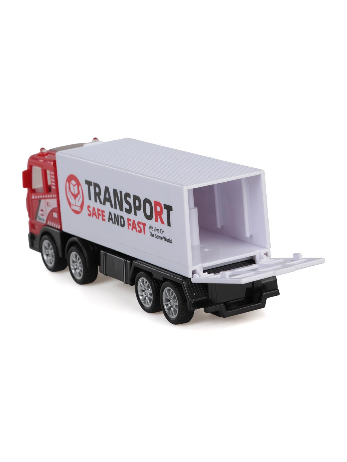 Vardem Surtmelı Metal 1:50  Kapalı Kasa Kamyon - Beyaz