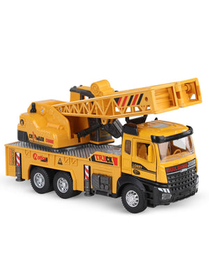 Vardem Cek Bırak 1:28 Seslı Ve Işıklı İş Makinası - Hardal