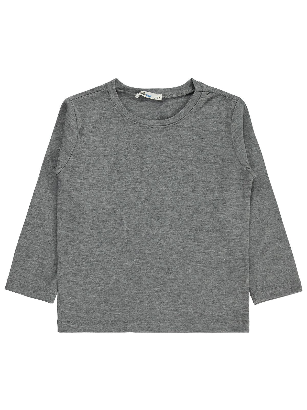 Civil Boys Basic 2-5 Yaş Sweatshirt - Gri