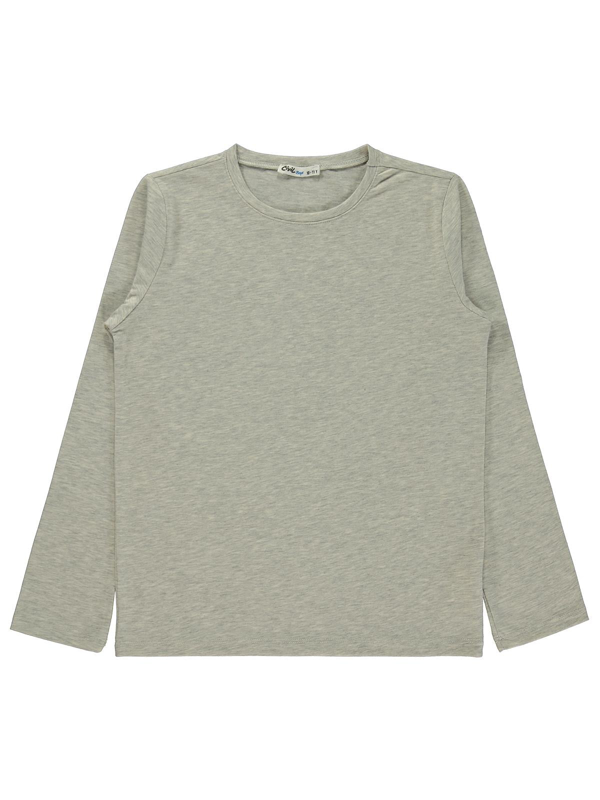 Civil Boys Basic 10-13 Yaş Sweatshirt - Gri