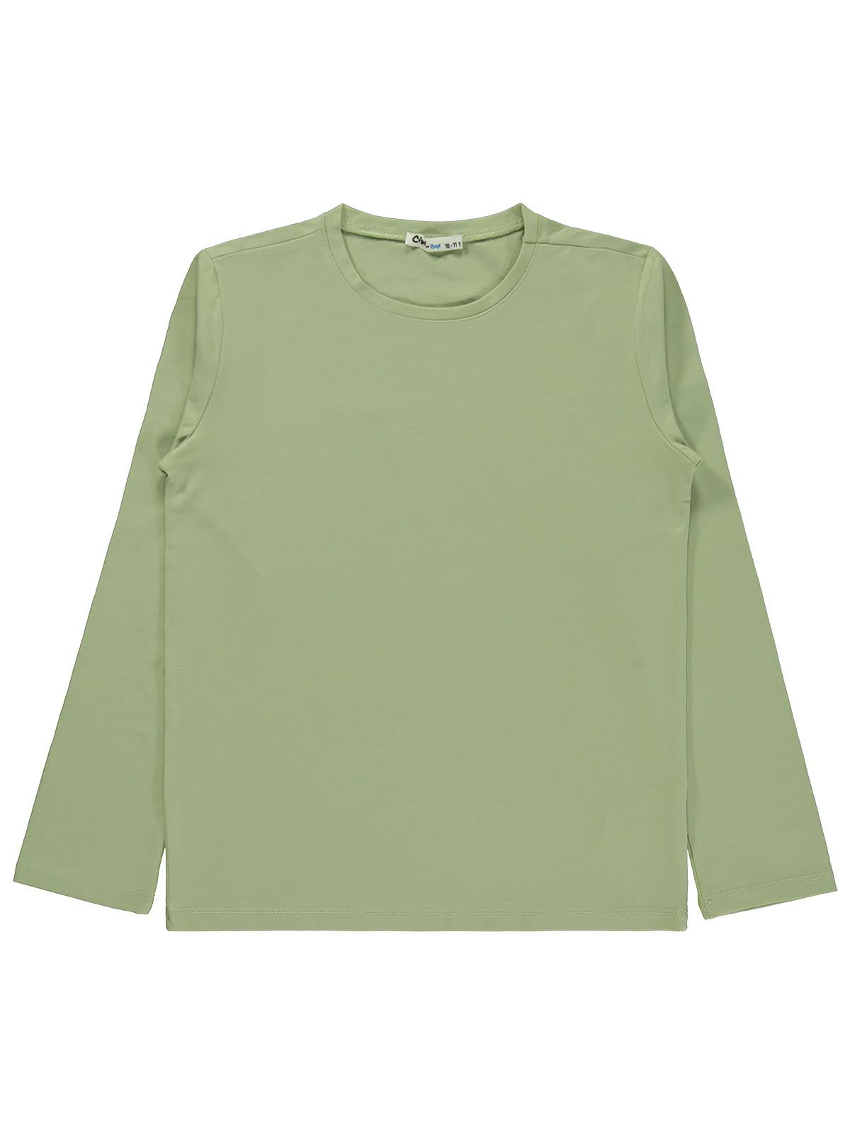 Civil Boys Basic 10-13 Yaş Sweatshirt - Yeşil