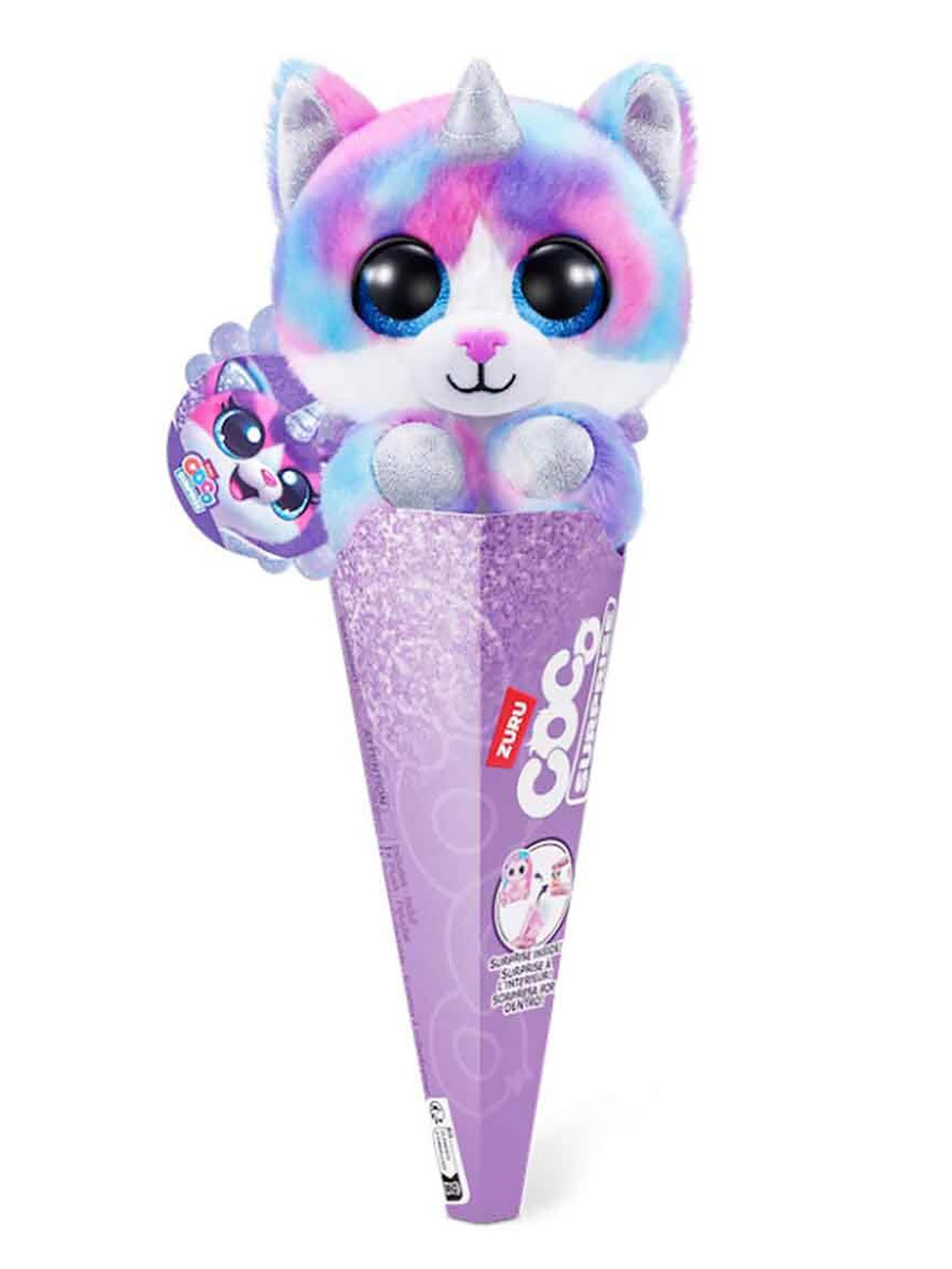 Coco Cones Mini Peluş - Beyaz