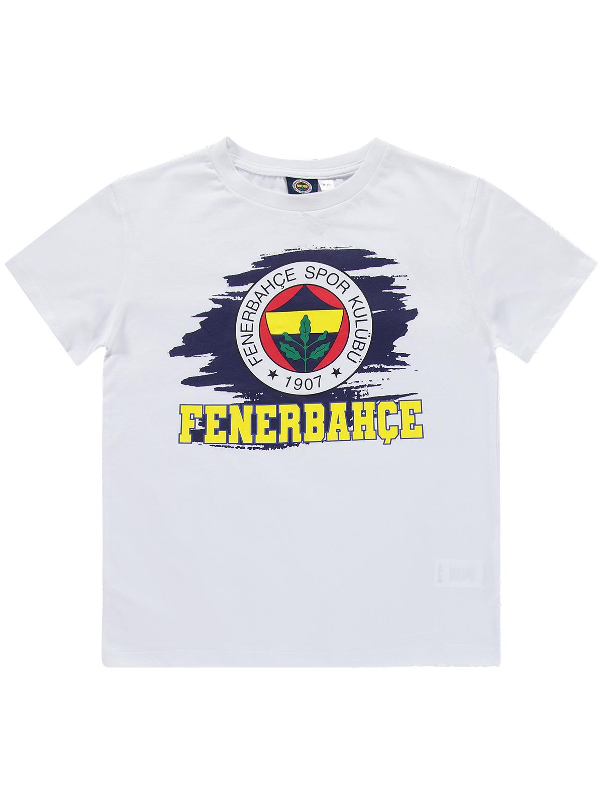 Civil Boys Fenerbahçe FB Arma Baskılı 3-13 Yaş Takım - Beyaz