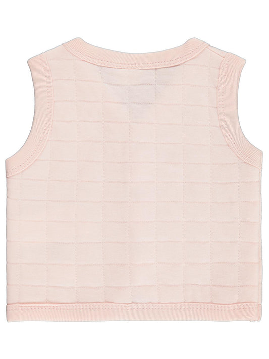 Civil Baby Kalp Nakışlı 3-18 Ay Yelek - Pembe