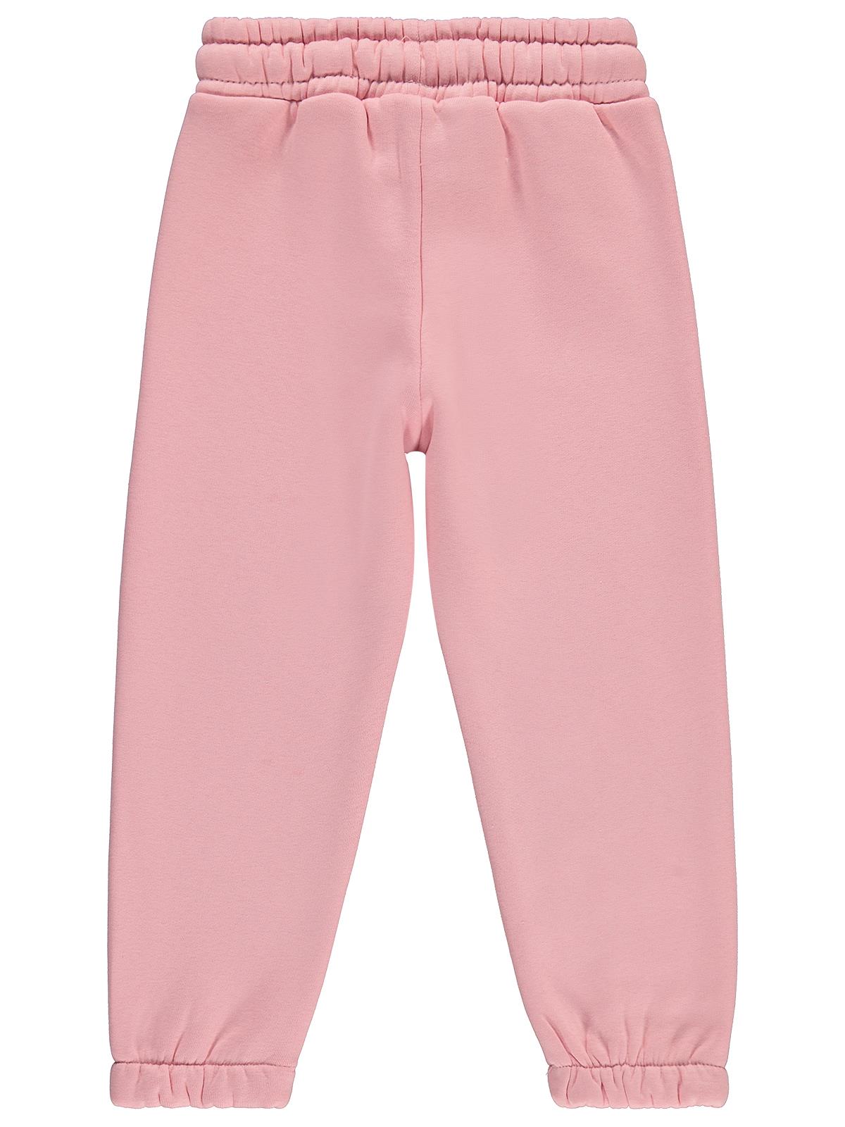 Civil Girls Daily Wear Baskılı 2-5 Yaş Eşofman Altı - Pudra