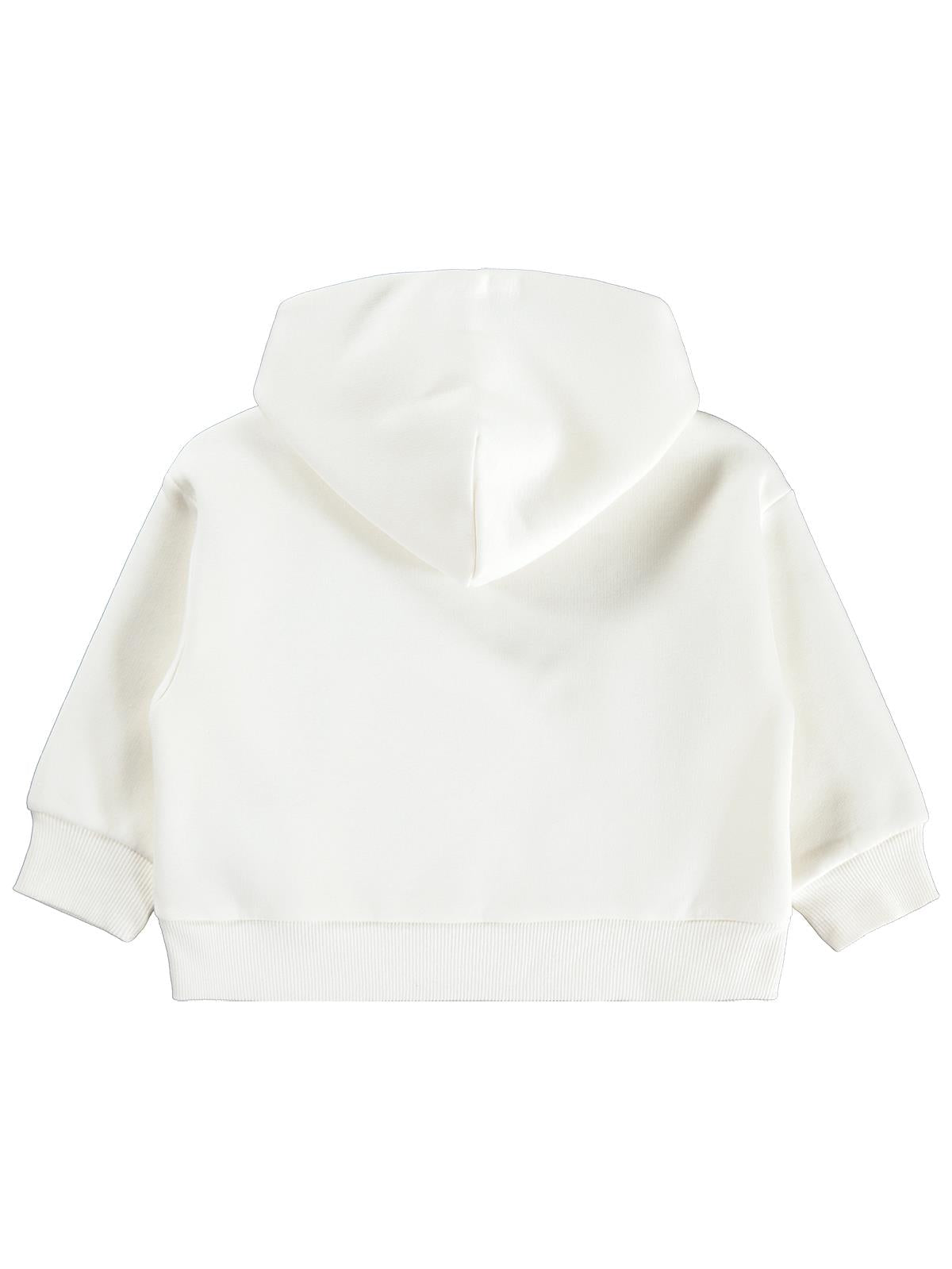 Civil Girls Daily Wear Baskılı 2-5 Yaş Sweatshirt - Ekru