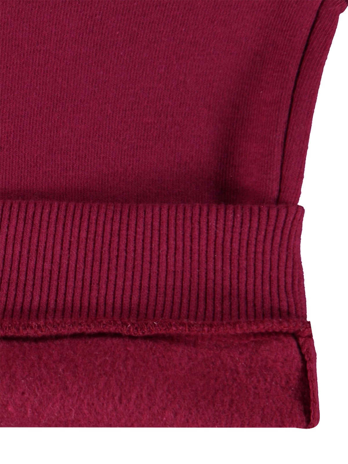 Civil Girls Kaşkorse Yakalı 6-9 Yaş Sweatshirt - Bordo