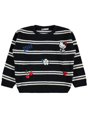 Hello Kitty Hello Kitty 10-13 Yaş Kazak - Lacivert