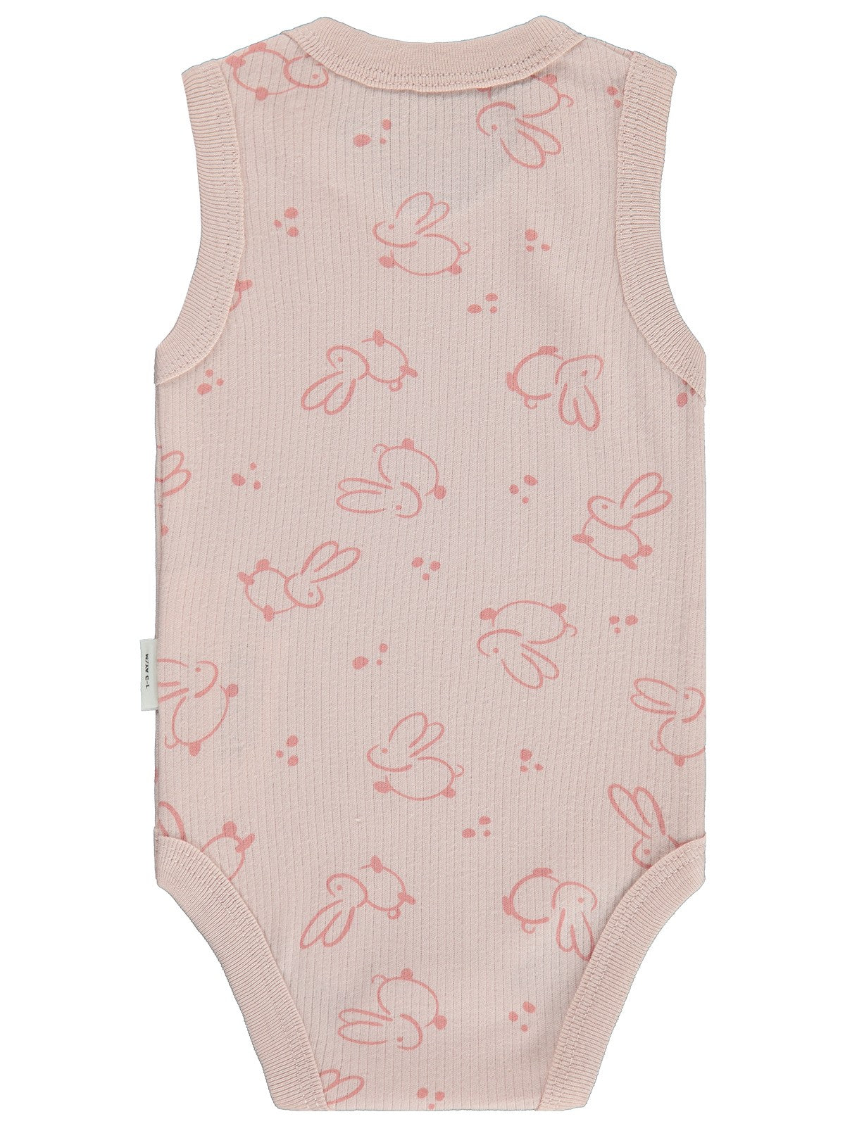 Civil Baby Tavşan Empirme 1-36 Ay Çıtçıtlı Badi - Pudra