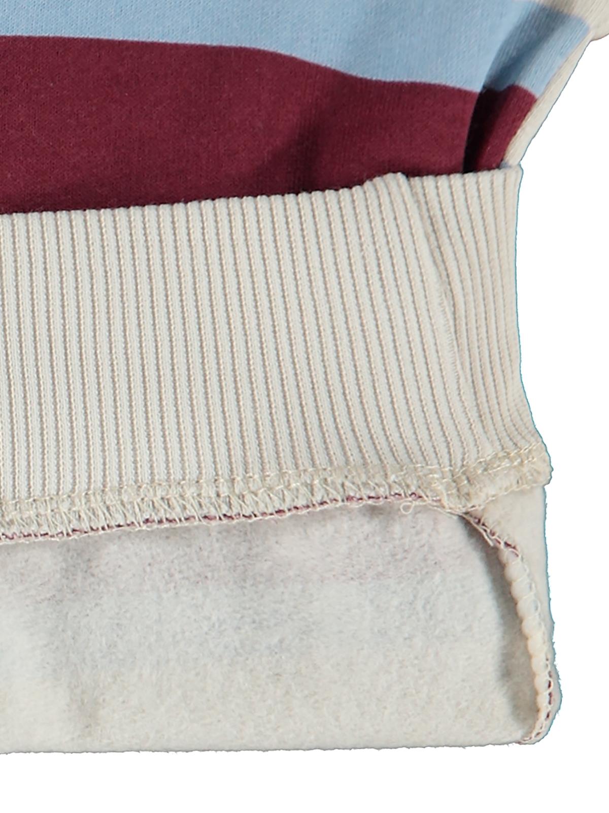 Civil Boys Çizgili 2-5 Yaş Sweatshirt - Bordo