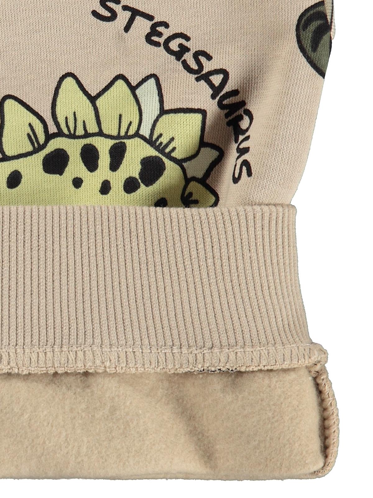 Civil Boys Dınosaur Empirme 2-5 Yaş Sweatshirt - Bej